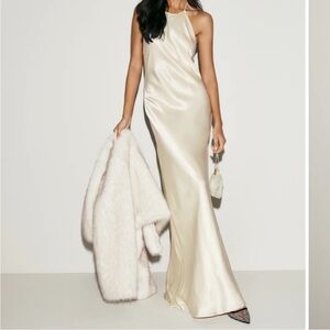 Reformation Jeany Silk Dress